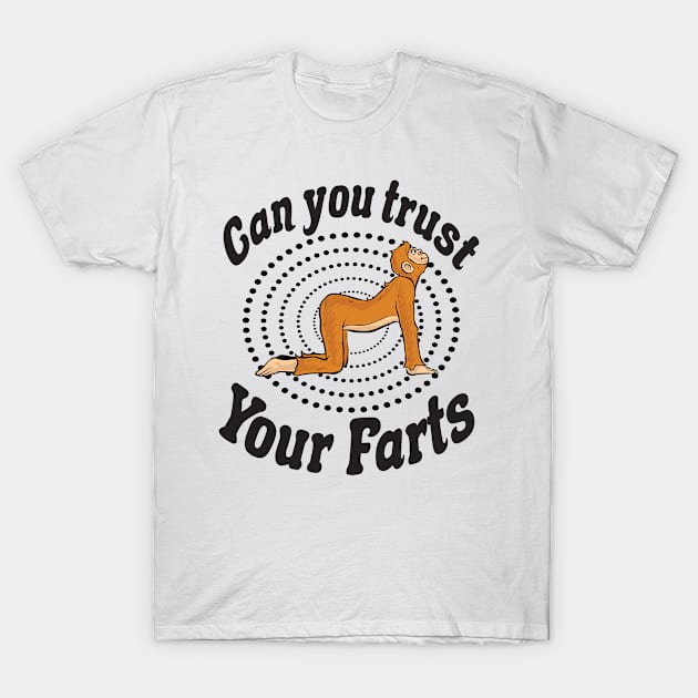 Funny Yoga fart gift T-Shirt by Jackys Design Room